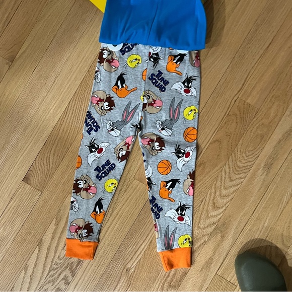 NWT Space Jam Toddler Boy 4 Piece Pajama Set Size: 4T - Picture 5 of 7